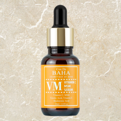 Cos De BAHA VM Stabilized Vitamin C+E Serum MSM Sensitive Skin 30ml