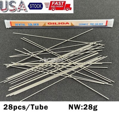 Dental NiCr Alloy Solder High Temperature Welding Rod Ceramic Soldering Material