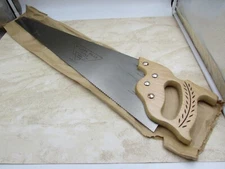 Vintage Millers Falls Tools Since 1868 No. 2210 10 Point Hand Saw, Carpenter NOS