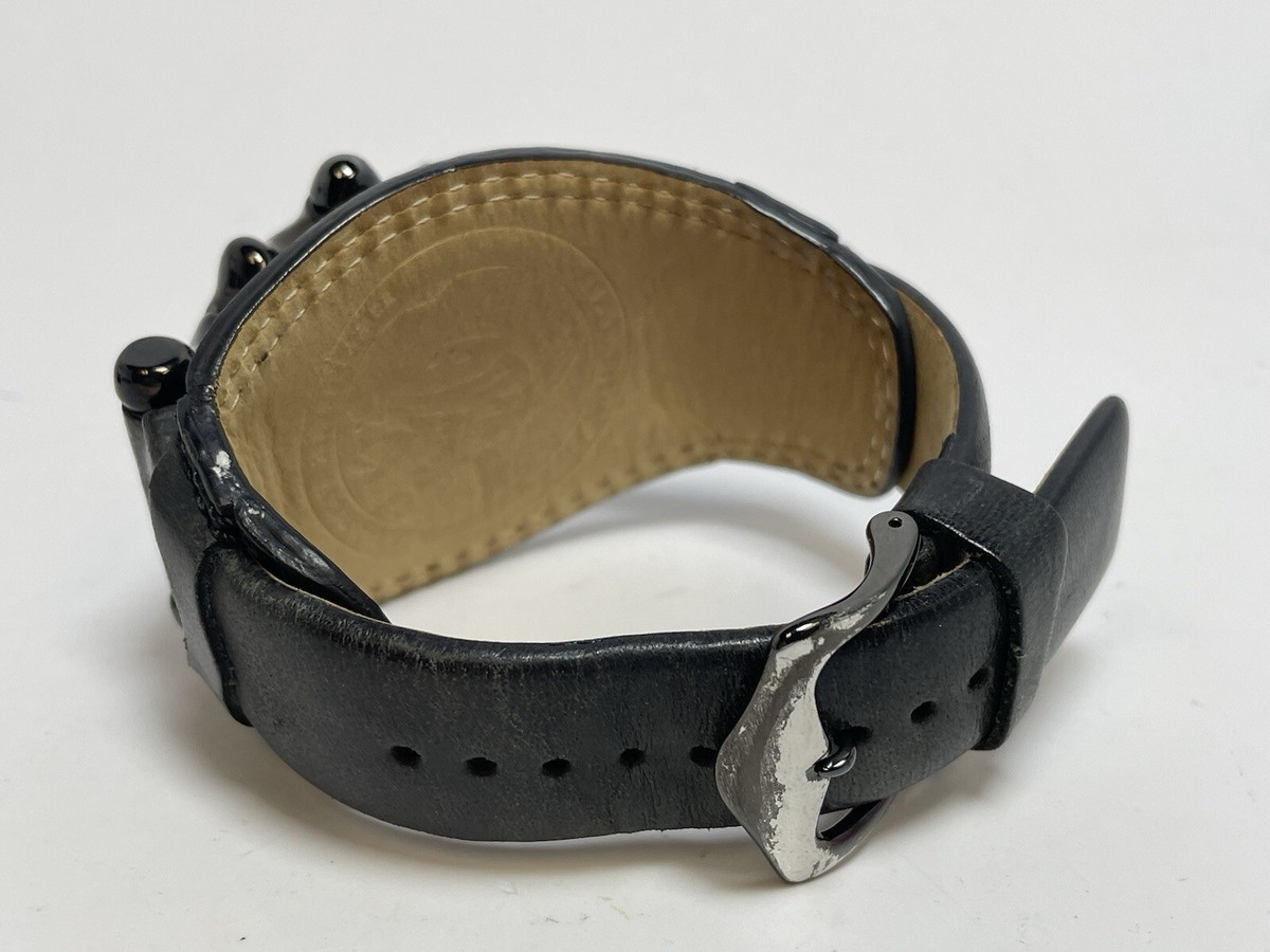 Oakley Saddleback Black Watch Leather Sapphire Crystal (New Oakley Saddleback Black Watch Leather Sapphire Crystal (New