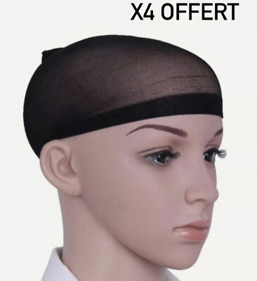Perruque Synthétique Pixie Brun Foncé - Courte Avec Frange - Bonnet Moyen - Neuf Sans étiquettes