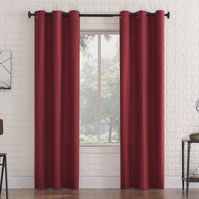 Lichtenberg SUN ZERO Curtain  Grommet Panel 54 x 95 red