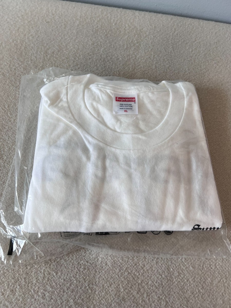 Supreme Frank Frazetta Woman With Scythe Tee - Size XL - White