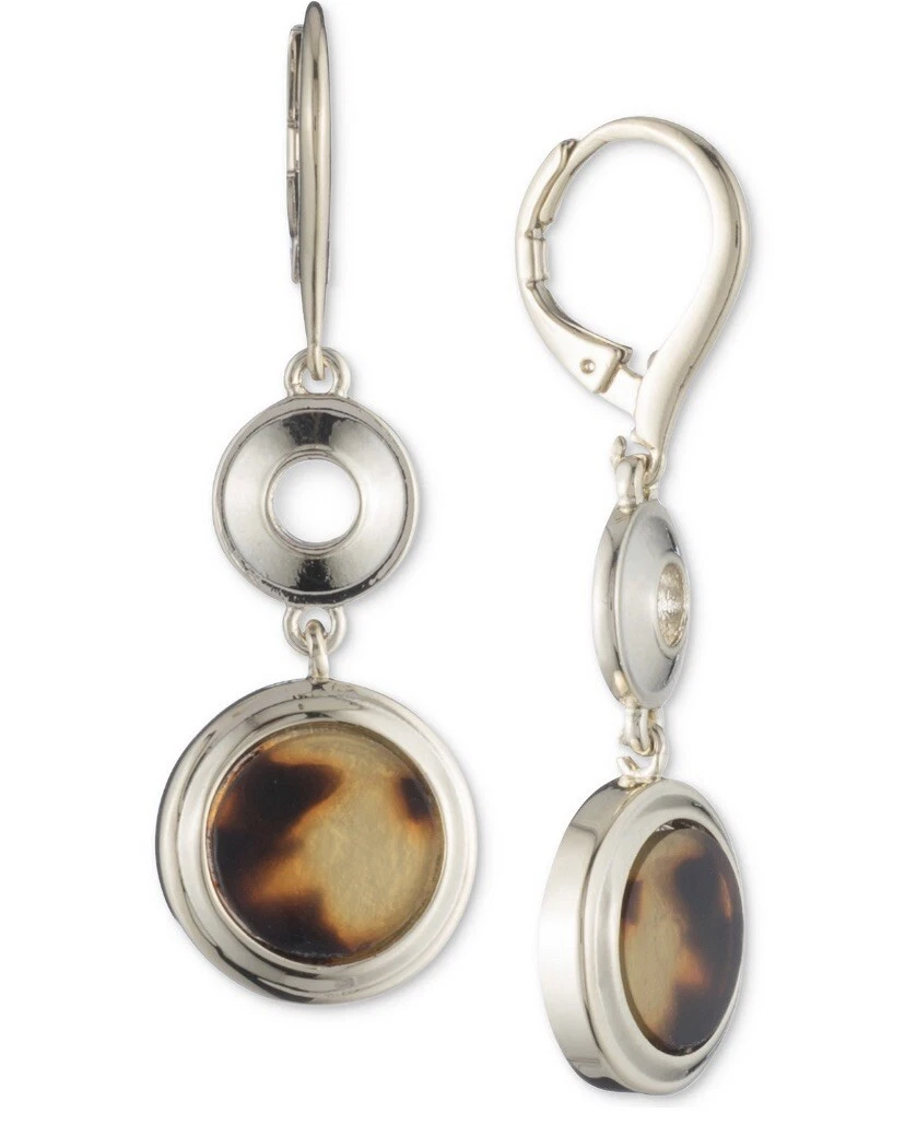 Ralph lauren tortoise shop shell earrings