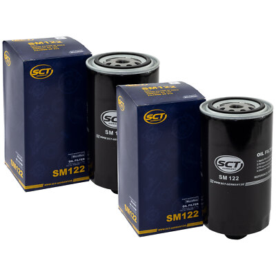 Ölfilter 2 X SCT SM122 für VW LT 28 LT 40 Transporter Bus Bully Volvo 740 760 96