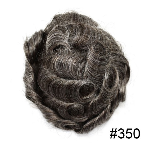 Full Poly Skin Mens Toupee Injected PU Human Hair System Replacement Wig for Men - Picture 50 of 87