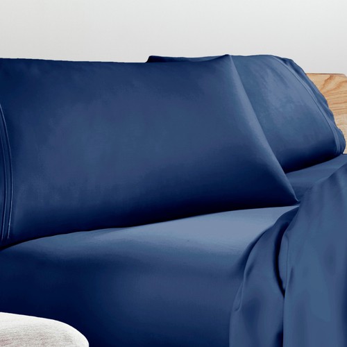 Sábanas refrescantes TENCEL™ Lyocell (cabeza dividida/estilo superior) de PureCare - Imagen 9 de 17