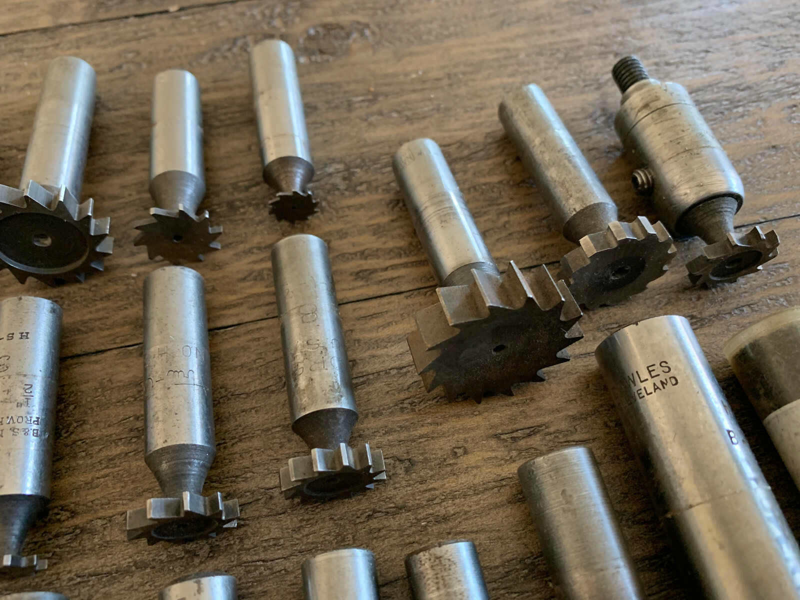 Used Lot of 26 Keyseat Cutters Various Sizes and Brands eBay