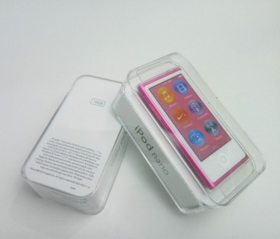 Apple iPod nano 7th Generation 16GB MP4 Player - Pink for sale 