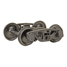 NEW Kadee 2 Rail A.S.F. A-3 Metal Trucks with 33" Smooth Back Metal Wheels O