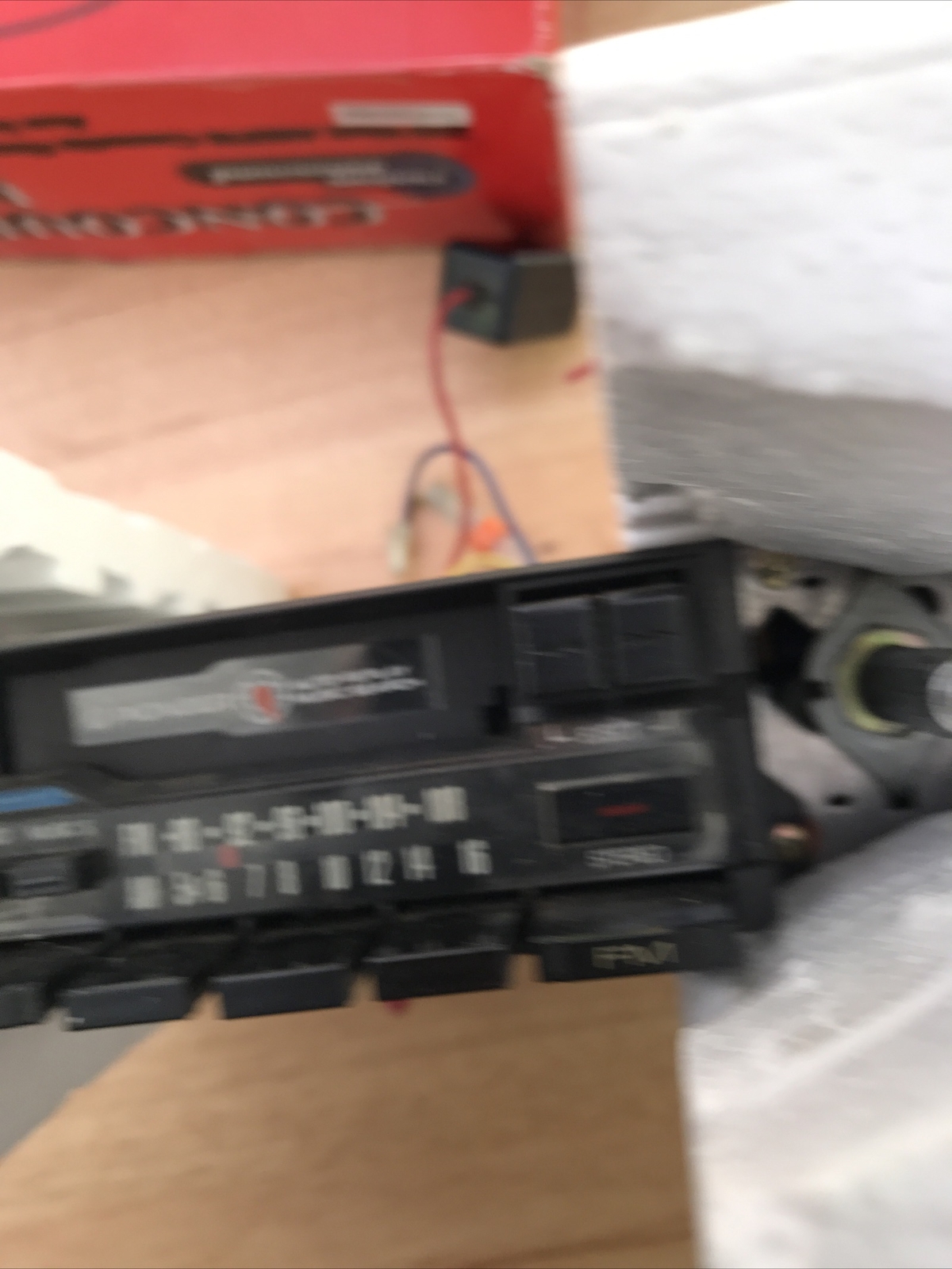 VINTAGE PIONEER KP-A400 AM-FM CASSETTE CAR RADIO STEREO RARE OLD SCHOOL 2 KNOB