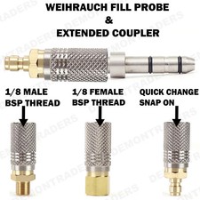 Weihrauch HW100 HW110 101 44 Quick Fill Set Coupler Probe Adapter Connector Plug