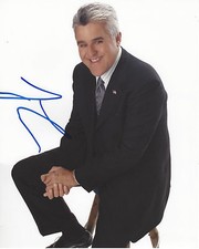 LATE NIGHT COMEDIAN JAY LENO SIGNED 'THE TONIGHT SHOW' 8X10 PHOTO 6 w/COA NBC