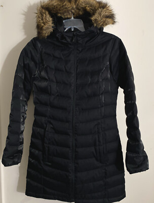 The North Face Women's Artic DOWN Faux Fur Hood Puffer Coat Sz