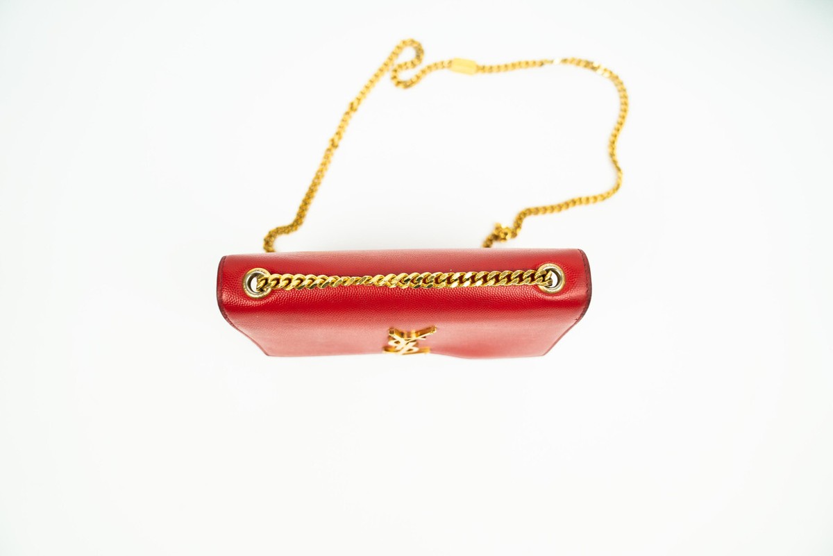 Yves Saint Laurent Paris YSL Small Kate Leather Shoulder Bag