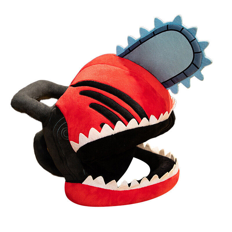 Anime Chainsaw Man Denji Plush Hat Cosplay Cute Headgear Mask Doll Gift