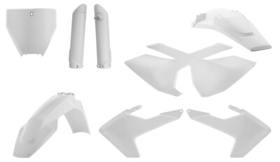#ad Acerbis Plastic Kit Set White Husqvarna TC 250 2017 2018 $146.27