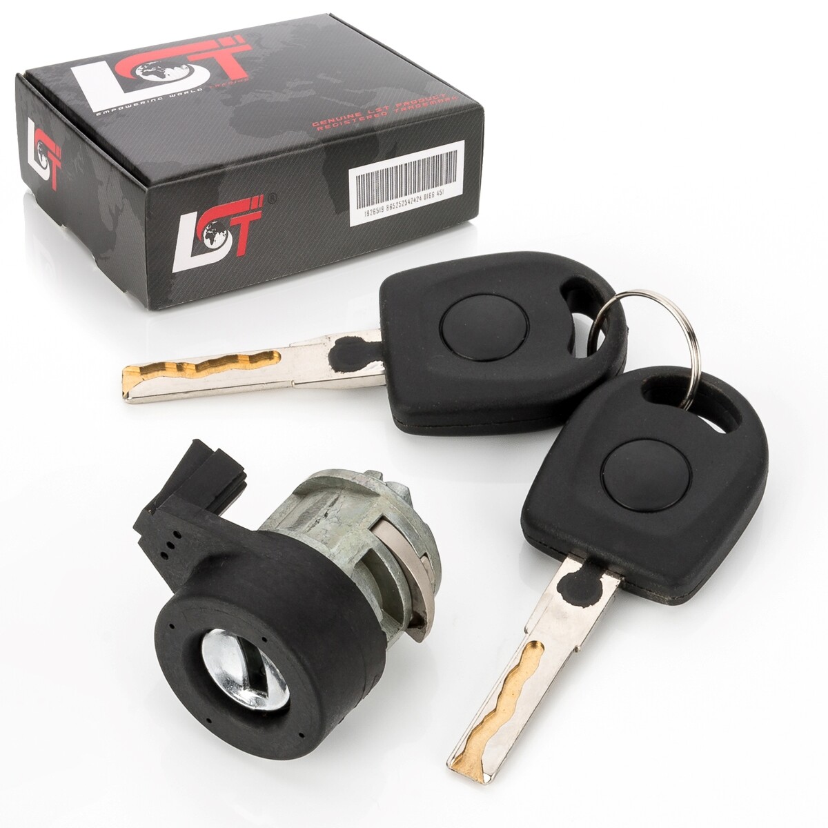 Ignition lock cylinder with 2x keys for SEAT LEON 1M1 TOLEDO II 2 1M2