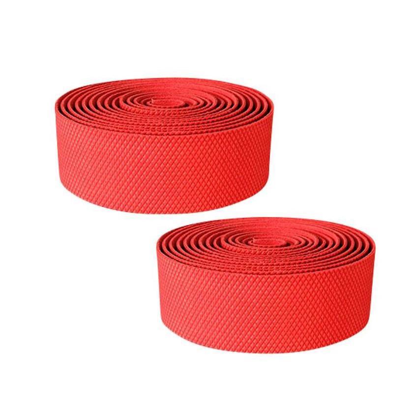 Guidoline Velox High Grip rouge 3.5 mm : ruban de cintre vélo route grand confort