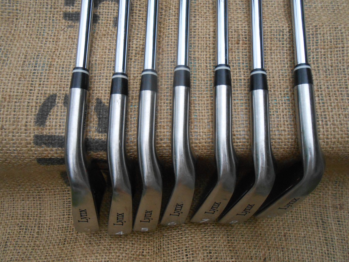 Lynx PREDATOR Stainless #3,4,5,6,7,8,9 Iron Options ⛳ Steel