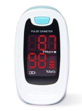 CONTEC CMS50M Fingertip Pulse Oximeter Blood Oxygen 1 Count Pack of 1 , Blue