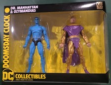 DOOMSDAY CLOCK DR. MANHATTAN & OZYMANDIAS ACTION FIGURE SET