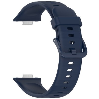 For Huawei watch fit3 Colourful Buckle Silicone Watch Strap Metal Plug Wristband