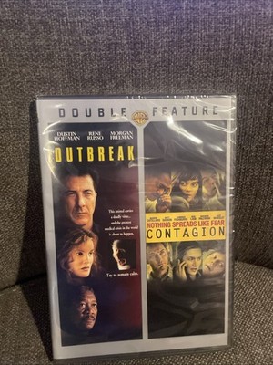 Contagion / Outbreak Double Feature DVD NEW Thriller 2 Movie Pack-