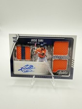2022 Absolute Tools of the Trade 3 Swatch Signatures Jose Siri Rookie Auto /99