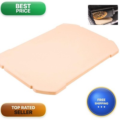 Broil King 69842 Pizza Stone Rectangular Black