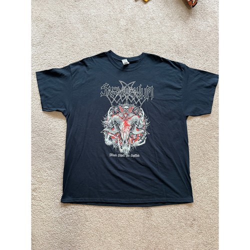 Sacramentum Blood Shall Be Spilled Metal Black T Shirt Gildan Heavy 2XL