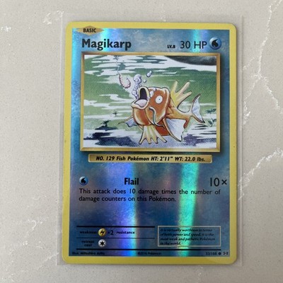 Pokemon Karte Magikarp Evolutions Reverse Holo 33/108 Near Mint