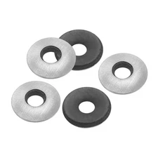 300Pcs M5.5x16mm Galvanized EPDM Bonded Sealing Neoprene Rubber Washers Gasket