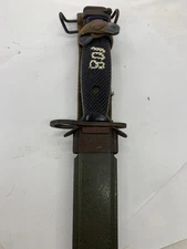 BAYONET W/ SCABBARD, , USED (GOOD; MARKED COLT 62316), ORIGINAL COLT MFG