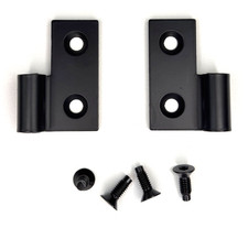 Soporte de bisagra de puerta inferior 2 ea | Pernos Torx para Jeep Wrangler 1976-2006 CJ YJ TJ
