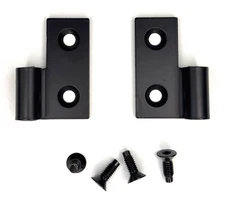 2 ea Lower Door Hinge Bracket | Torx Bolts  For Jeep Wrangler 1976-2006 CJ YJ TJ