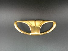 Vintage Mid Century Drawer Pull Gold Tone Metal Cabinet Handle Hardware USA V41-