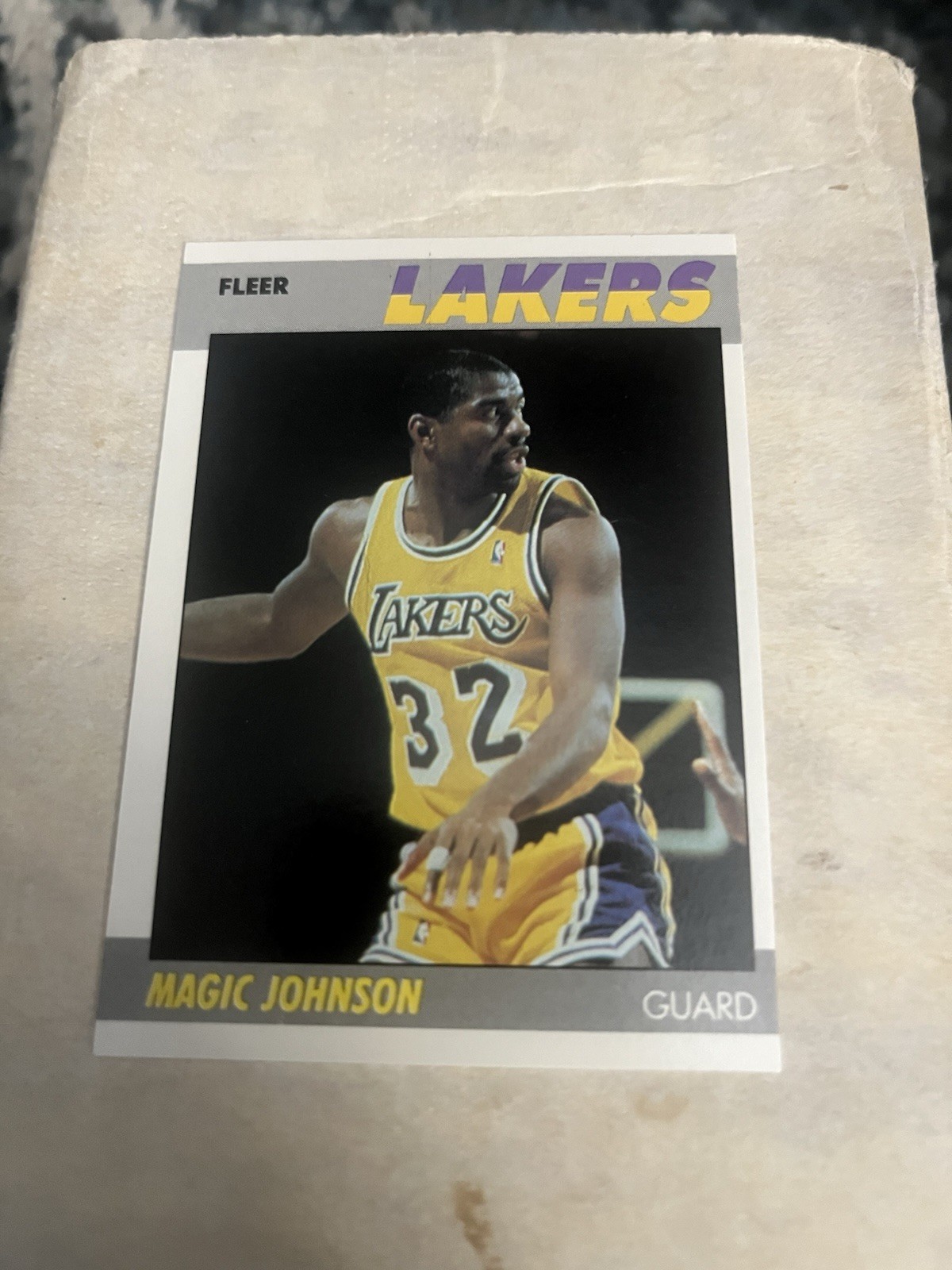 1987-88 Fleer Magic Johnson #56 Los Angeles Lakers
