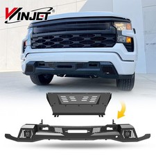 Off-road Front Bumper Wskid Plateled Lights For 2022-2026 Chevy Silverado 1500 Off-road Front Bumper Wskid Plateled Lights For 2022-2026 Chevy Silverado 1500