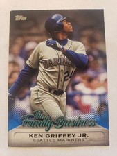 BLUE 2019 Topps Update The Family Business Ken Griffey Jr #FB-1