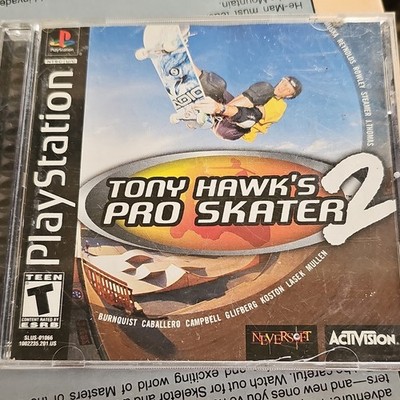 Activision Tony Hawk's Pro Skater 2 PS1 NTSC-U/C 2000 Skateboarding MP T