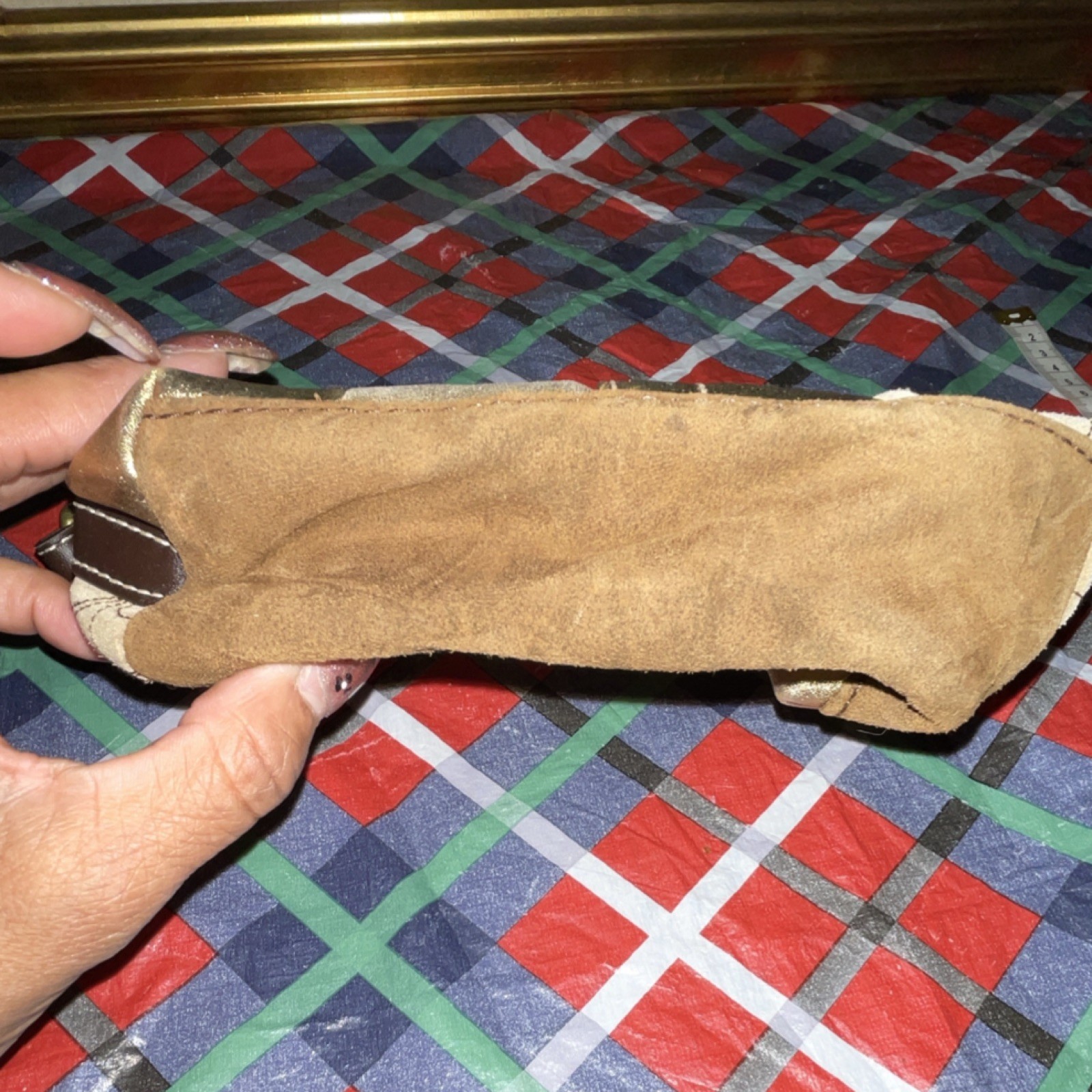 Coach Patchwork Small Patchwork Brown gold silver… - image 4