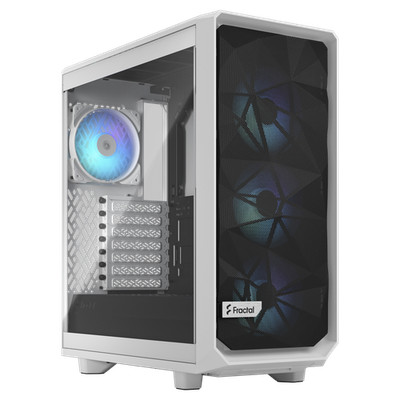 Fractal Design Meshify 2 Compact RGB White TG | PC-Gehäuse