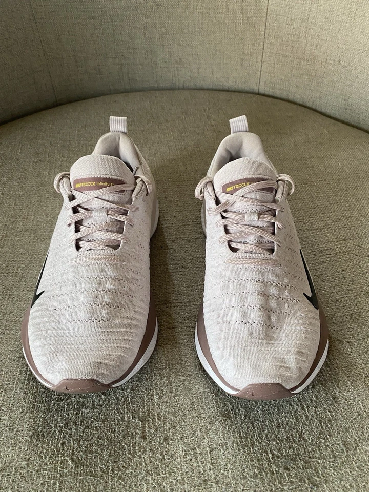 Nike Womens 12 Purple ReactX Infinity Run 4 Running Shoes DR2670-010 Pre-Owned - Image 2 of 4