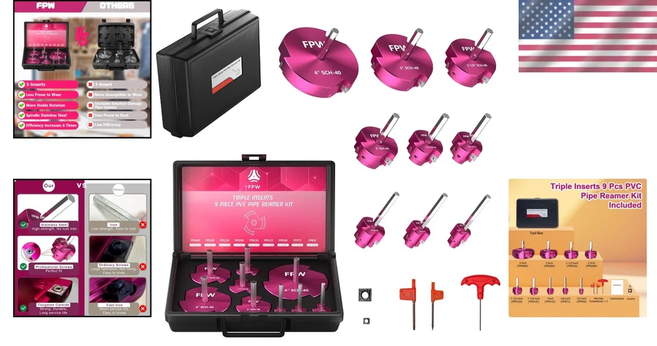 PVC Fitting Saver with Carbide Inserts - Image 2 of 4