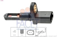 Facet Sensor, Ansauglufttemperatur 10.4006 FüR Audi Bentley Porsche Seat Skoda