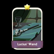 Lucius' Wand 1 Star Monopoly Go Sticker