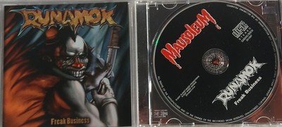 RUNAMOK Freak Business CD Thrash Metal Belgium 2007 neuwertig Mausoleum Records