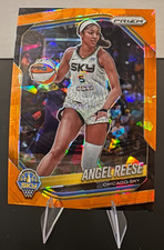 2025 Panini Prizm WNBA - Angel Reese #92 Orange Ice Prizm