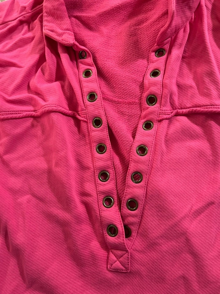 Pull Express En Rayonne à Col V Et œillets - Taille S - Occasion Très Bon état